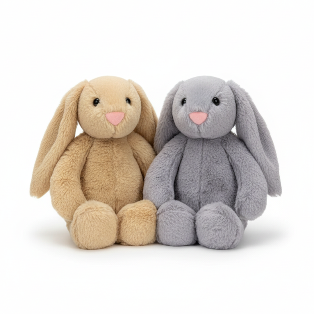 Bella & Bonnie the Bunny Weighted Plushies