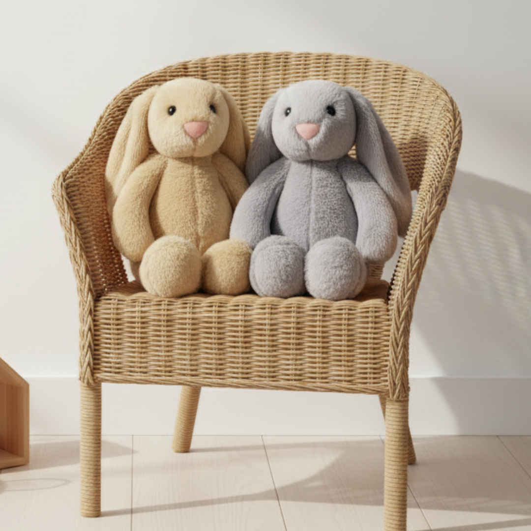 Bella & Bonnie the Bunny Weighted Plushies