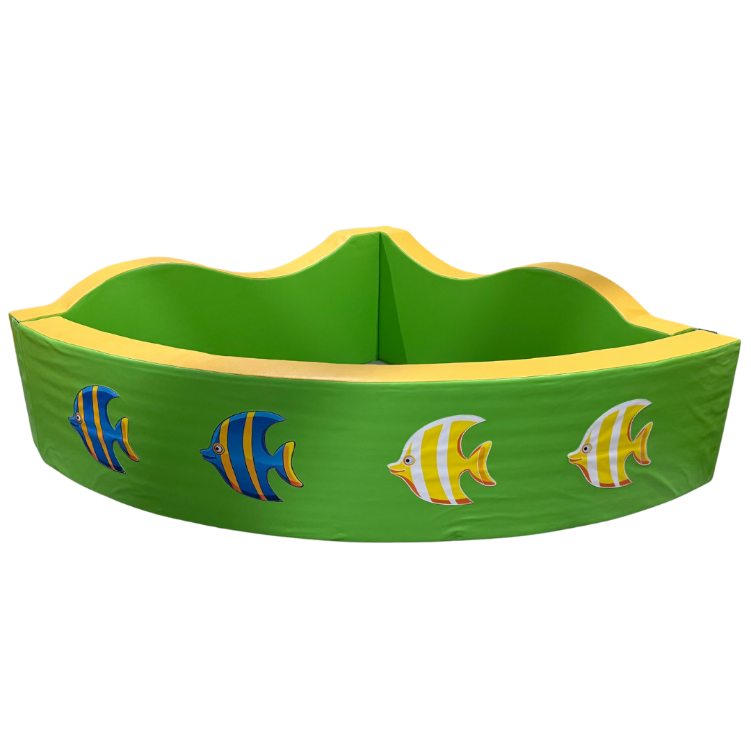 Ball Pit - Green Corner Fish Design