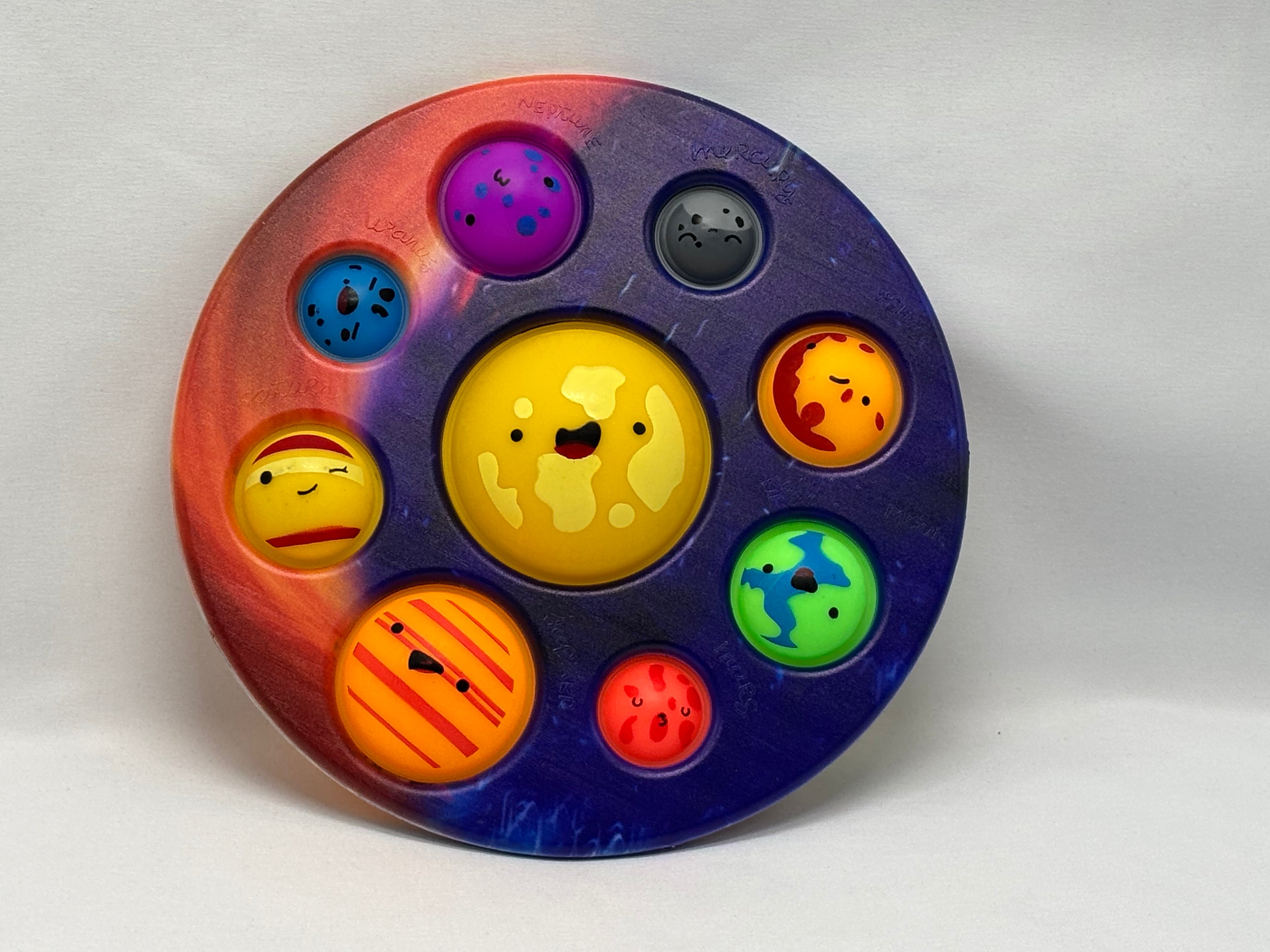 Solar System pop Fidget Toy