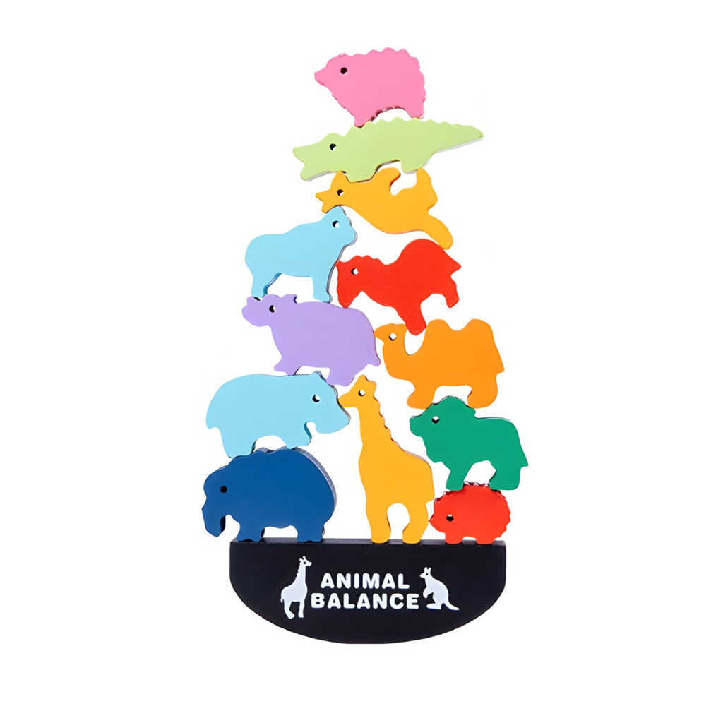 Animal Balance Stacking Game
