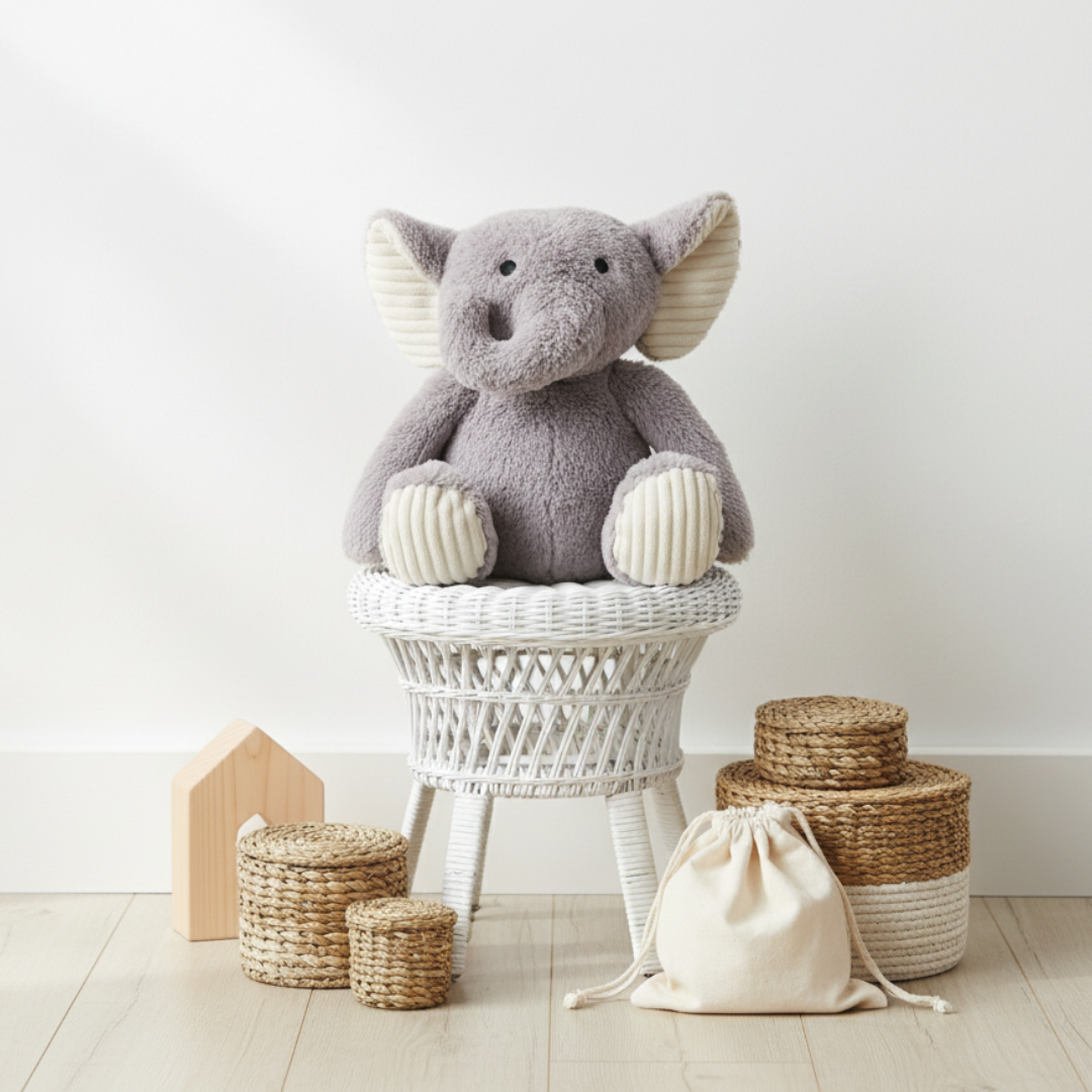 Ellie the Elephant Weighted Plushie