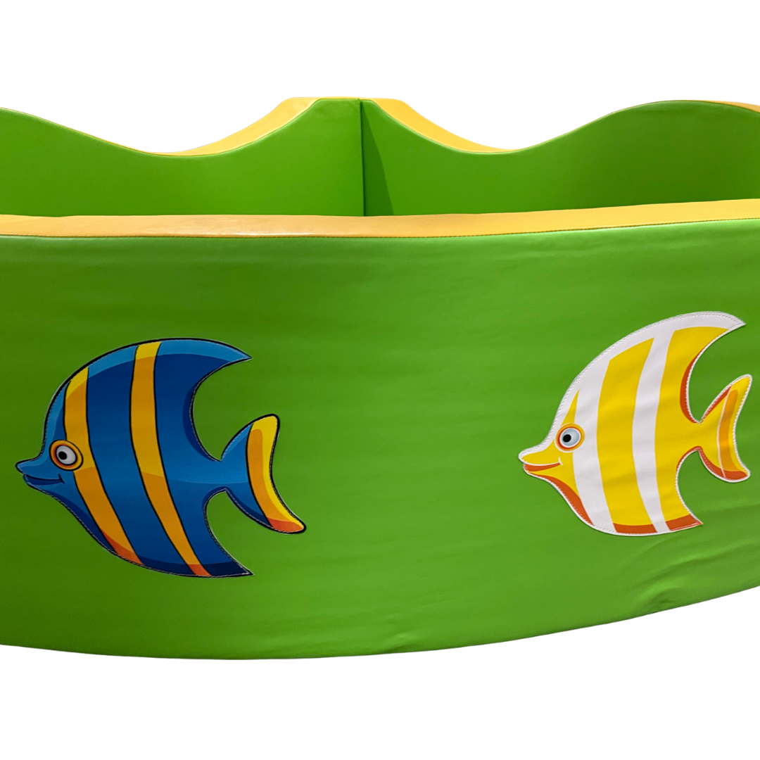 Ball Pit - Green Corner Fish Design