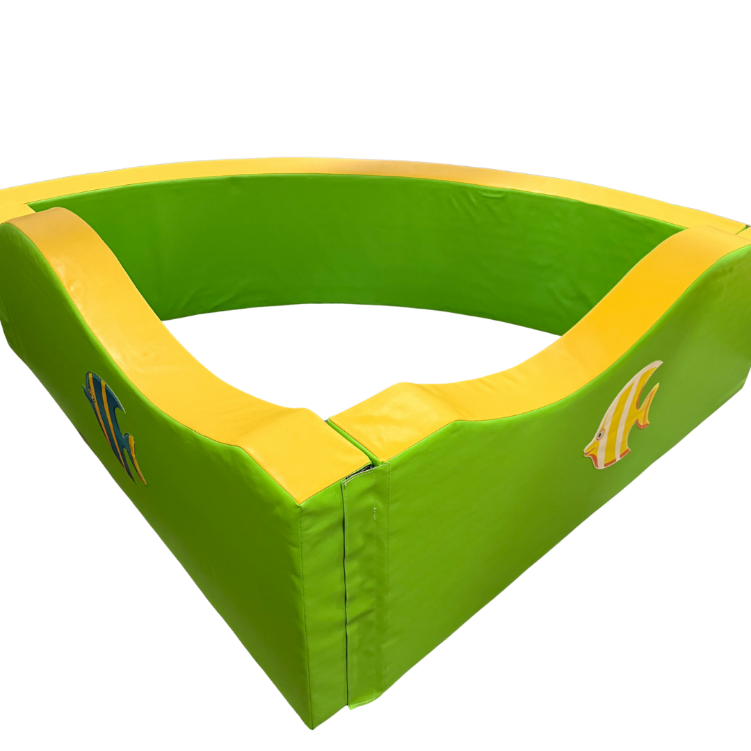 Ball Pit - Green Corner Fish Design