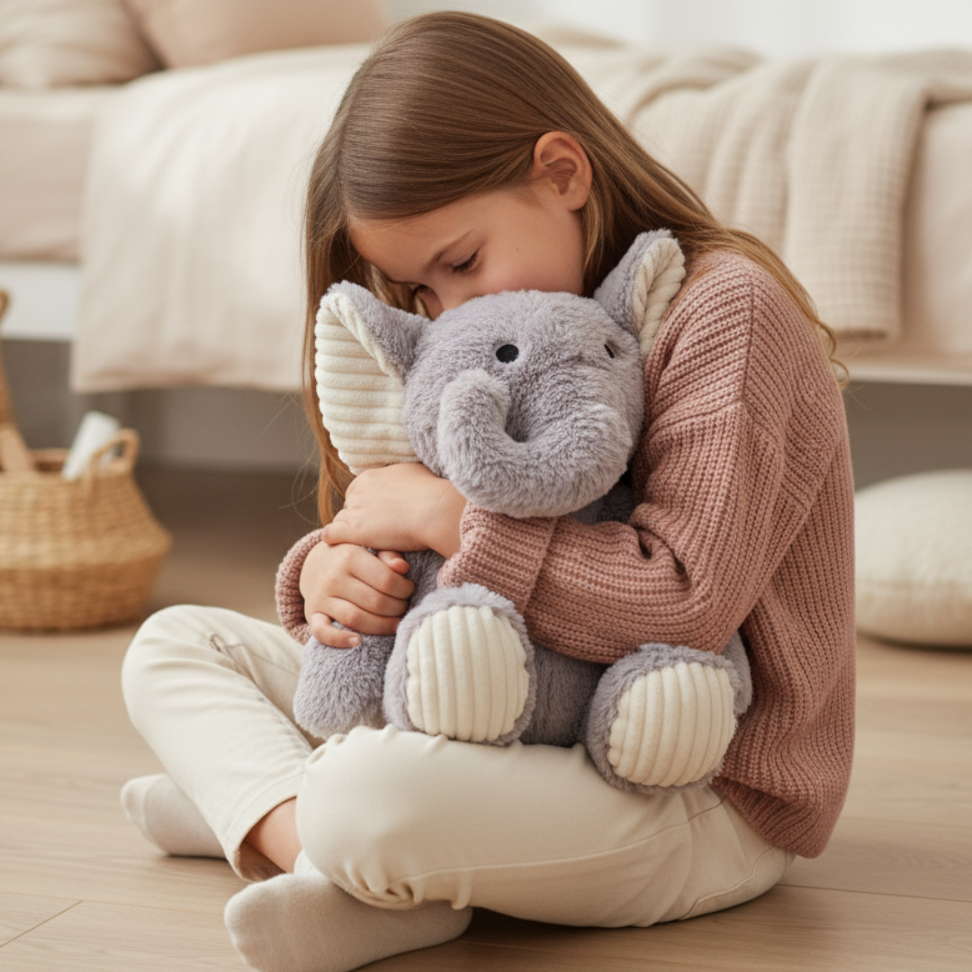 Ellie the Elephant Weighted Plushie