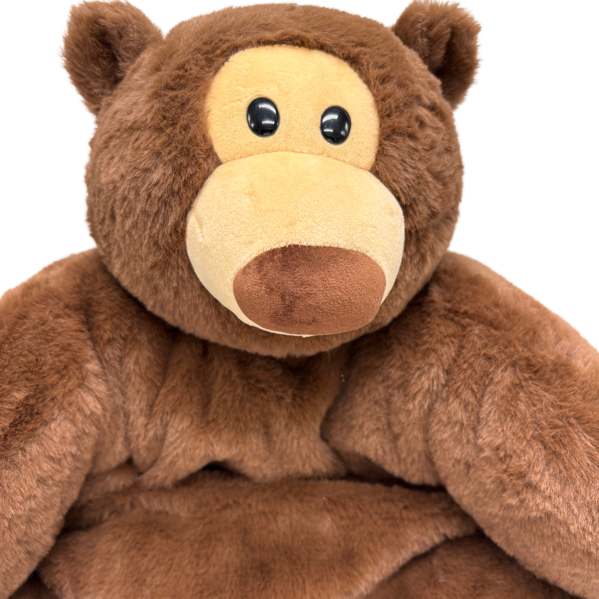 Weighted big brown lap bear 1.8kg