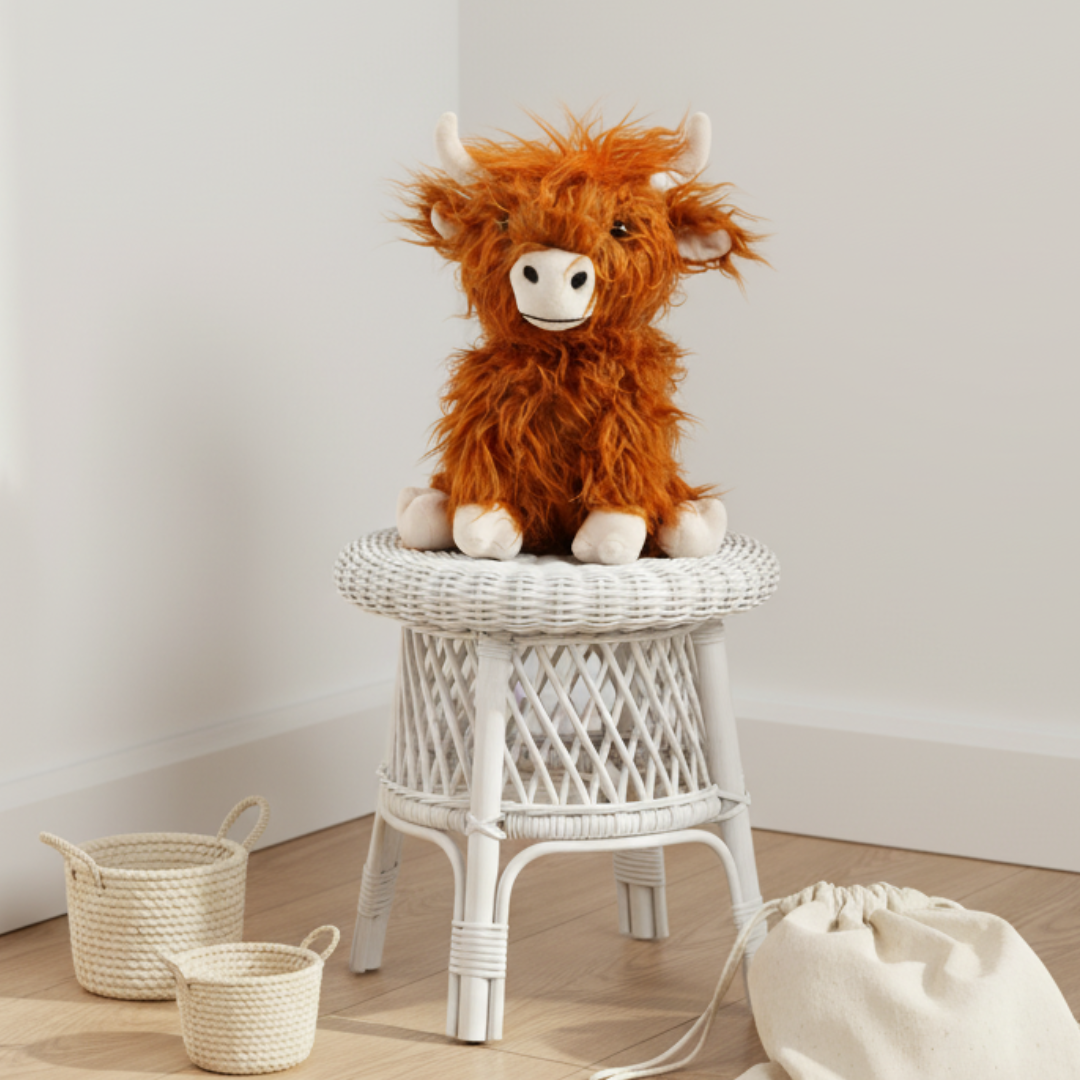 Hannah the Highland Cow Weighted Plushie