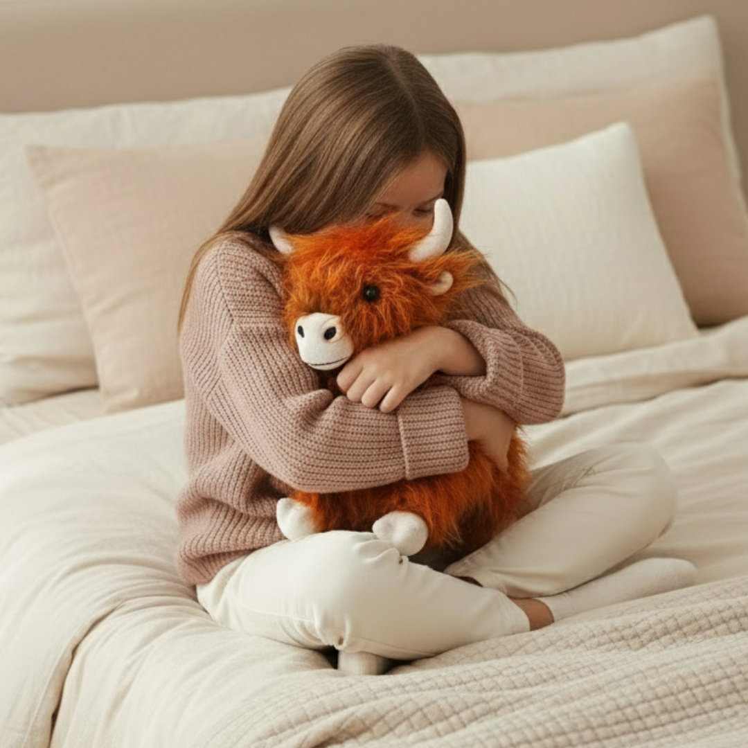 Hannah the Highland Cow Weighted Plushie