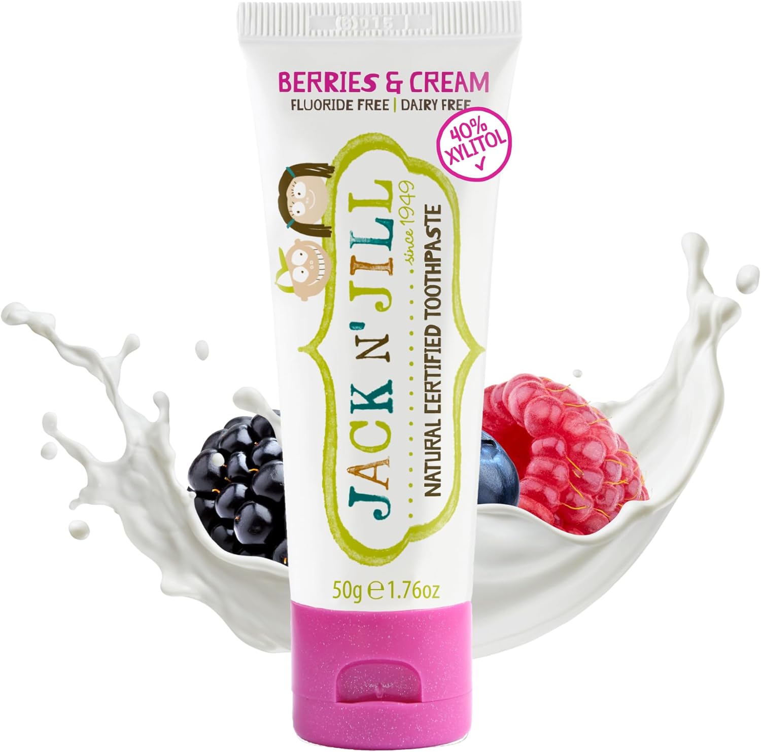 Jack n Jill Berries n Cream Toothpaste 50g