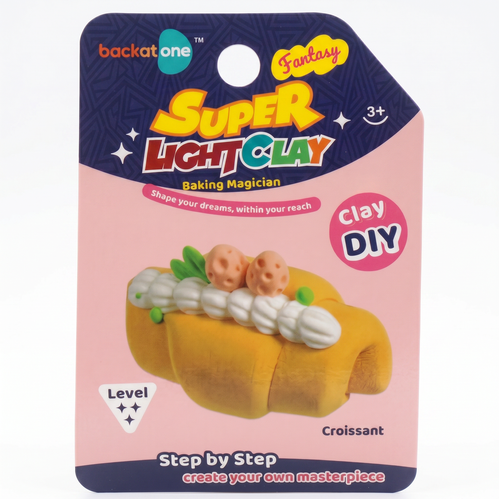Super Light Clay Kit: Croissant