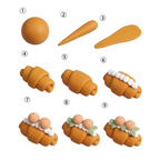 Super Light Clay Kit: Croissant