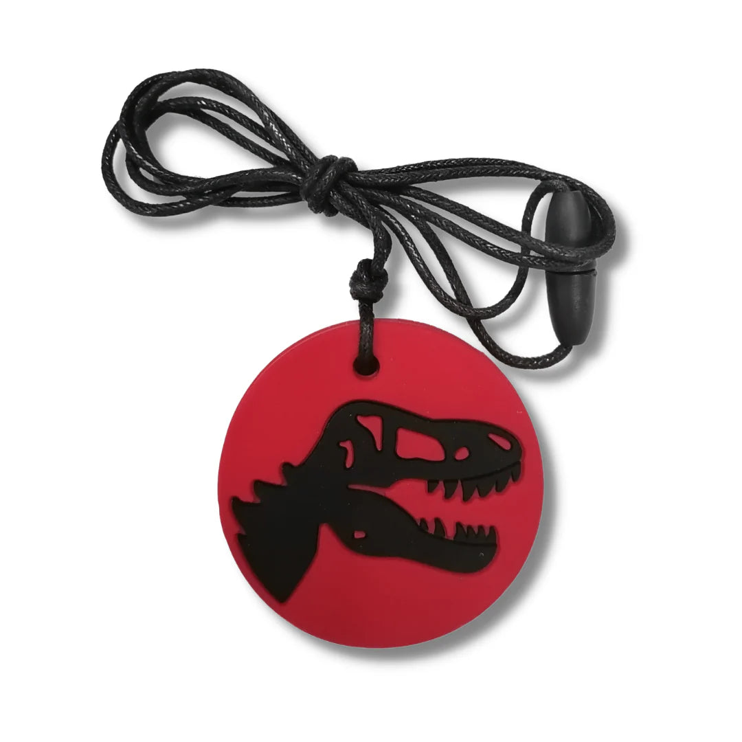 Dino Pendant Chew Necklace