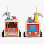Wooden Fire Engine Tool Cart