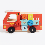 Wooden Fire Engine Tool Cart