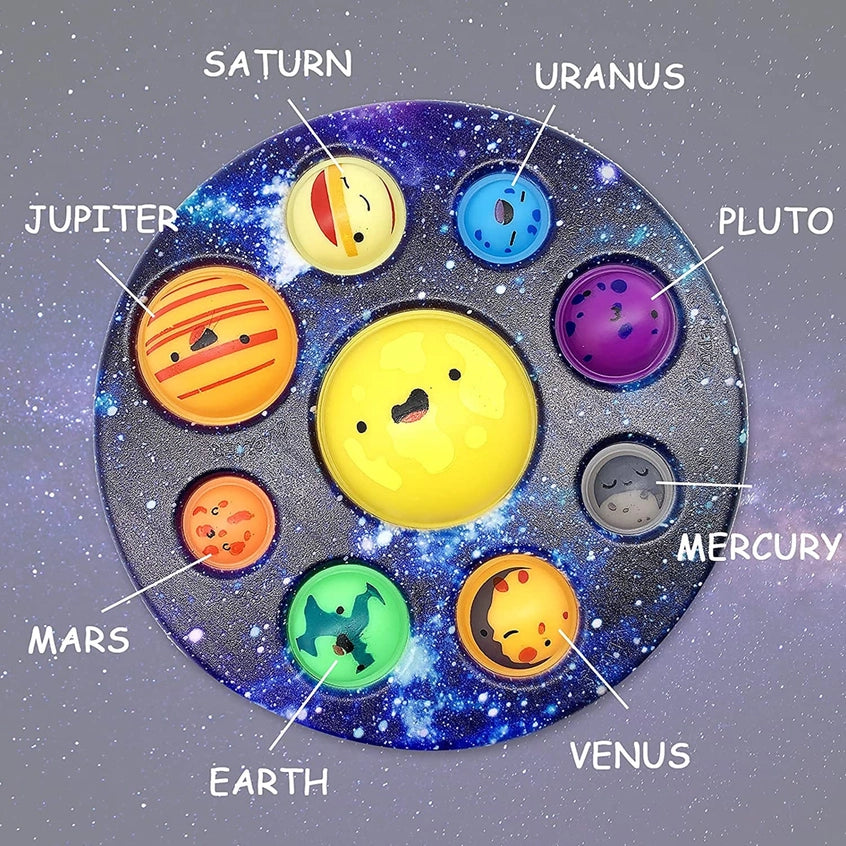 Solar System pop Fidget Toy