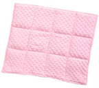 Weighed Lap Blanket - Super Soft  Minky Dot