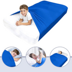 Single Lycra sensory compression bed sheet