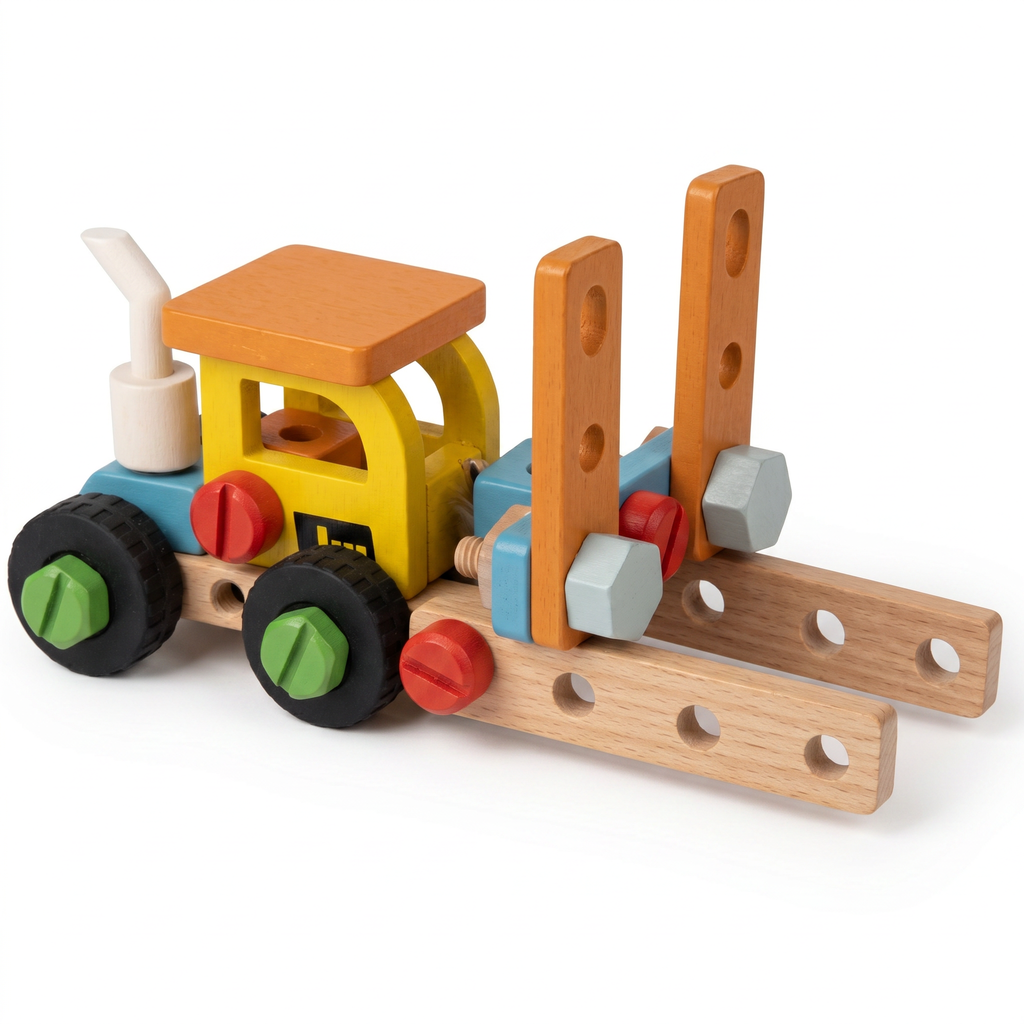 Wooden Machinery Construction Tool Set