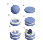 Super Light Clay Kit: Complete Bakery Collection (12 Pack)