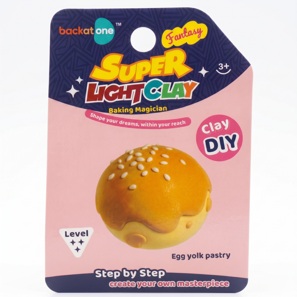 Super Light Clay Kit: Egg Yolk Pastry