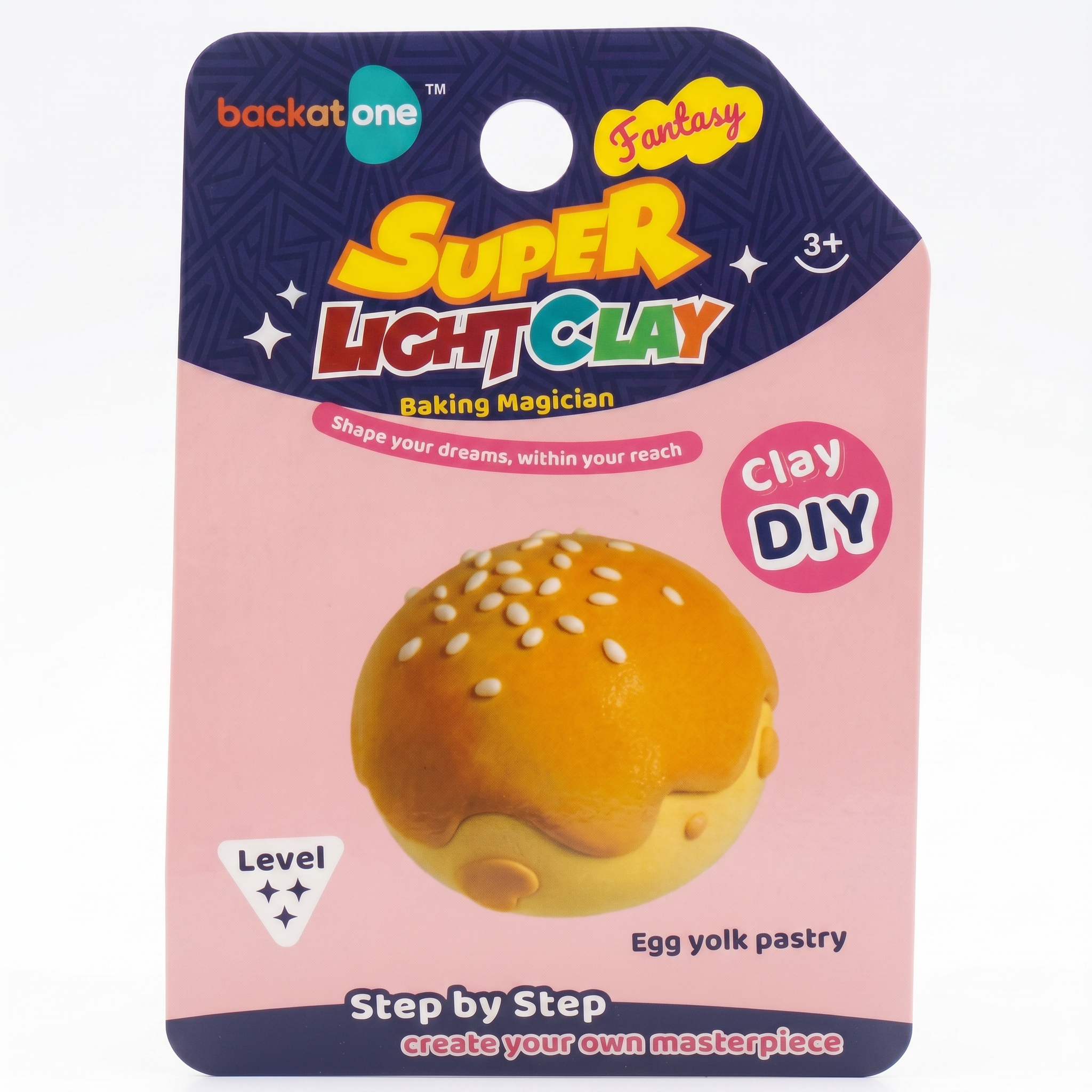 Super Light Clay Kit: Egg Yolk Pastry