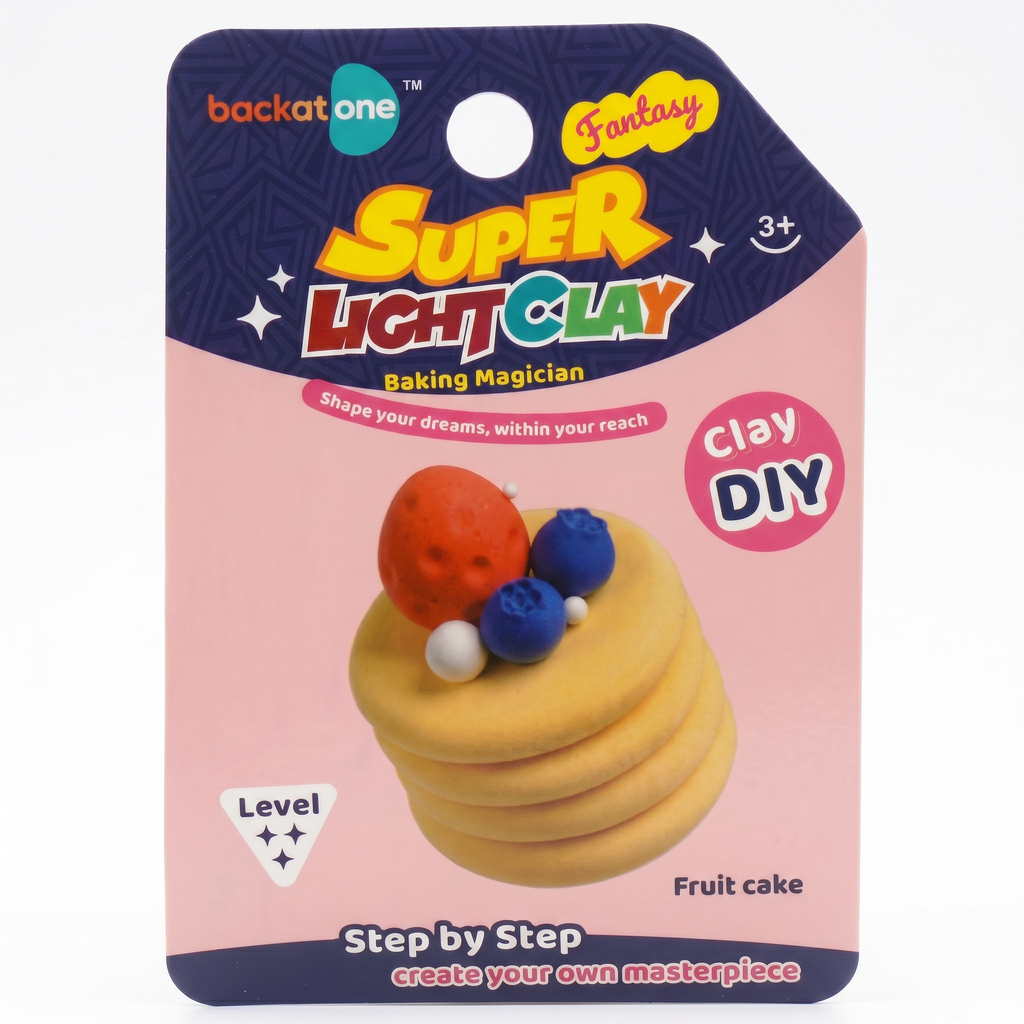 Super Light Clay Kit: Fruit Cake