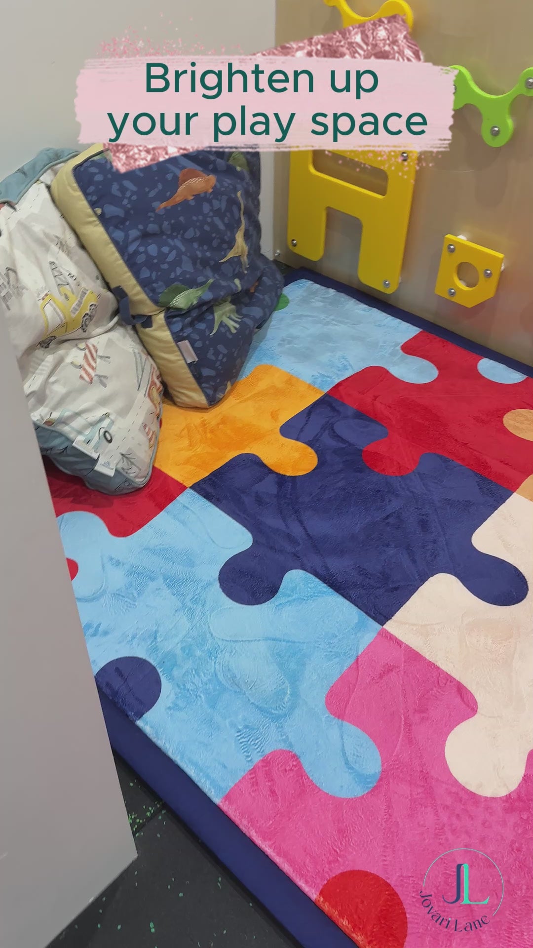 Puzzle Piece Sensory Memory Foam Play Mat