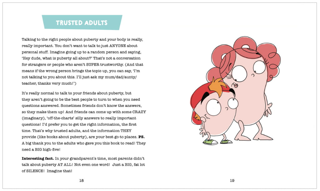 A girls guide to puberty- Michelle Mitchell